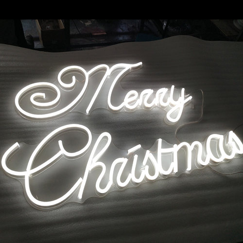 圣诞快乐led灯牌Marry Christmas装饰灯happy new year发光字定制