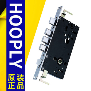 正品鸿利HOOPLY不锈钢防盗门锁执手锁体大门锁配件圆边单孔通用型