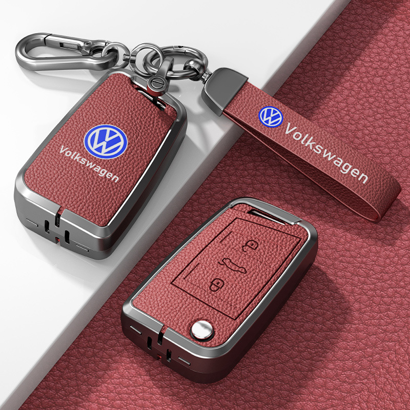 适用大众钥匙套迈腾帕萨特途观L速腾探岳CC朗逸网红汽车壳扣包