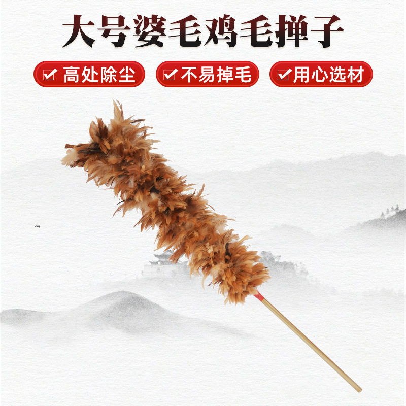 大号婆毛鸡毛掸子清洁家用鸡毛掸子桌面除尘掸经济实用除尘掸,家庭/个人清洁工具,除尘掸,淘宝优惠券,粉丝福利购,淘宝优惠卷