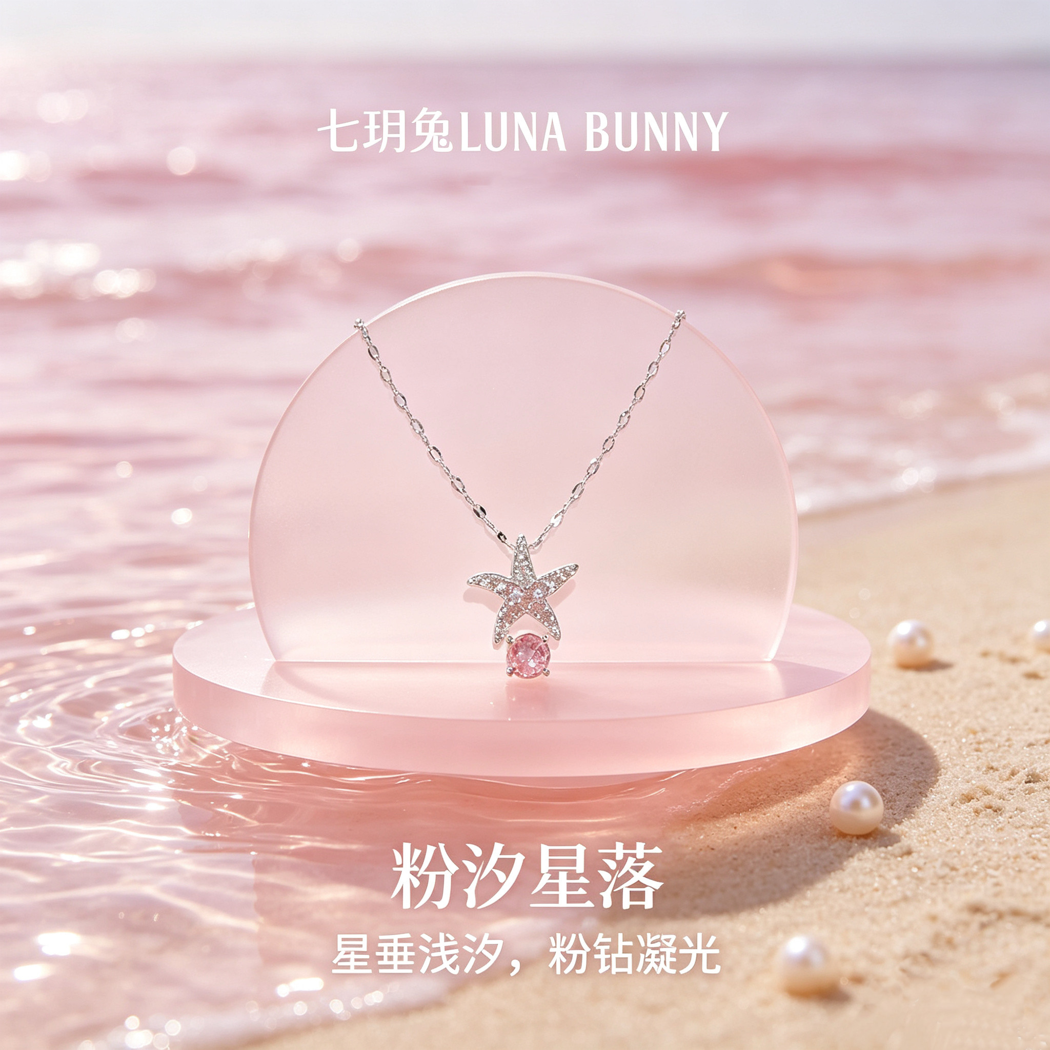 海星项链轻奢小众气质精致锁骨链百搭配饰女款原创设计