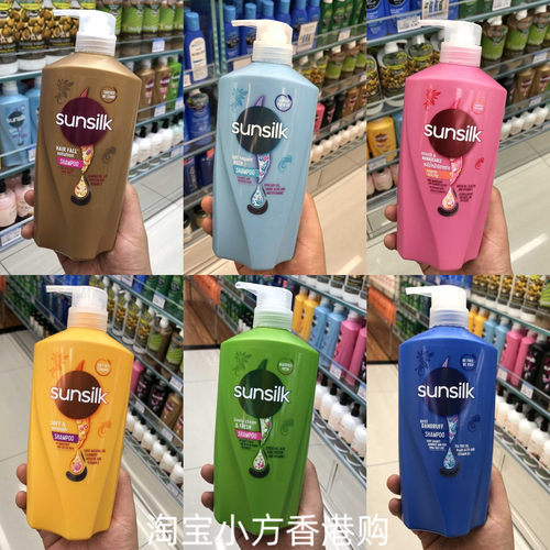 香港购 sunsilk夏士莲洗发水625ml维E防脱发去屑止痒控油柔顺光泽