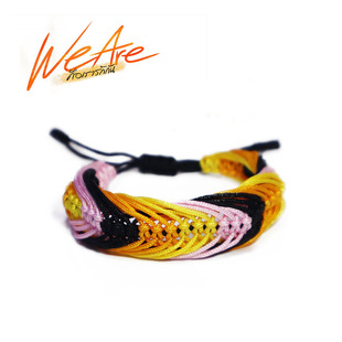 We Are泰剧我们彼此相爱陈普明peem同款彩色手链PondPhuwin手编绳