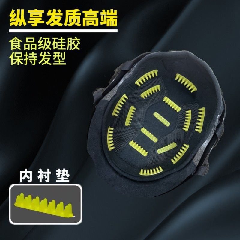 头盔内衬垫不压头发内垫摩托车夏电瓶车加厚不磨头发改小戴帽子冬