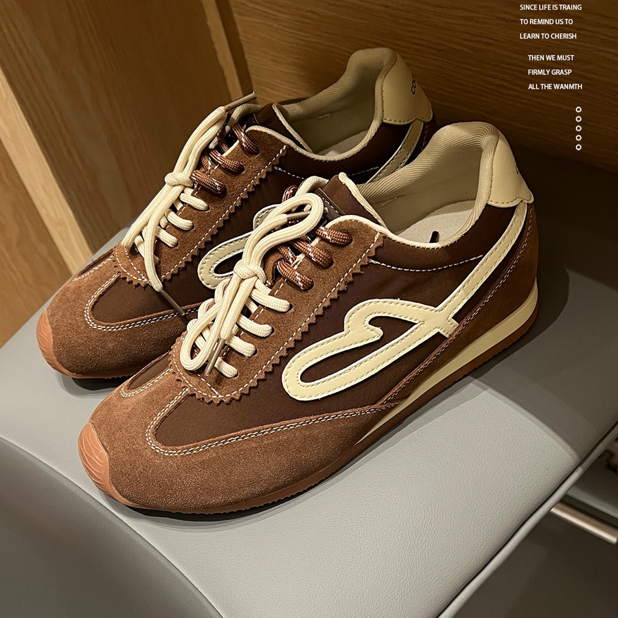 喜乐XILE 秋冬新款复古德训加绒休闲轻便阿甘鞋