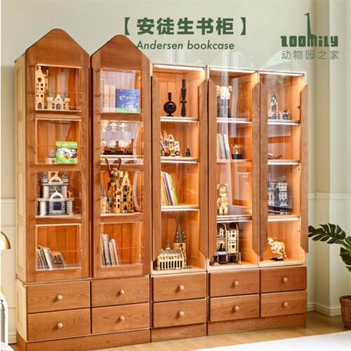 zoomily手办展示柜书柜玩具柜