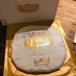 大湾头稀山系列 福鼎大白茶2019年牡丹300g/饼 一件20饼