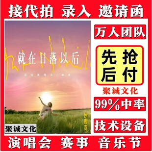 孙燕姿演唱会门票代抢周杰伦代拍徐良周深纷玩岛猫眼许嵩大麦抢票