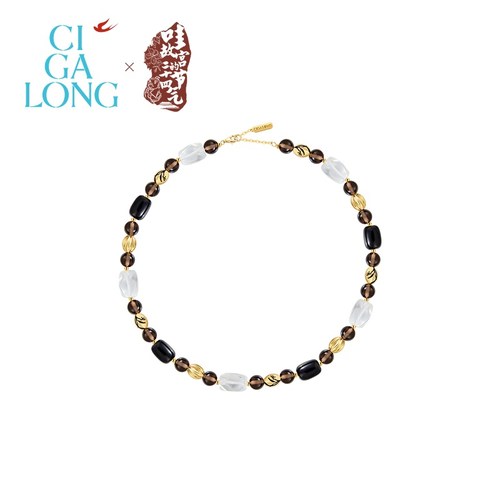 CIGALONG龙梓嘉兰花灯笼项链手链新中式珠宝圣诞礼物