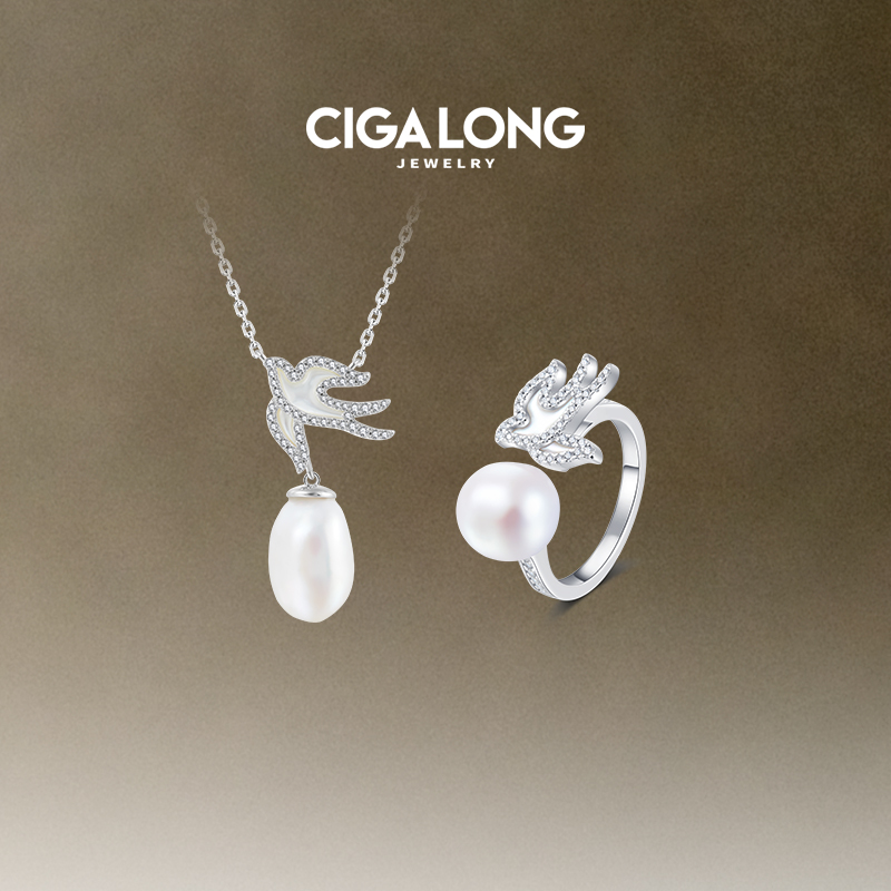 【飞燕信使徐滨】CIGALONG龙梓嘉飞燕巴洛克珍珠项链新中式珠宝