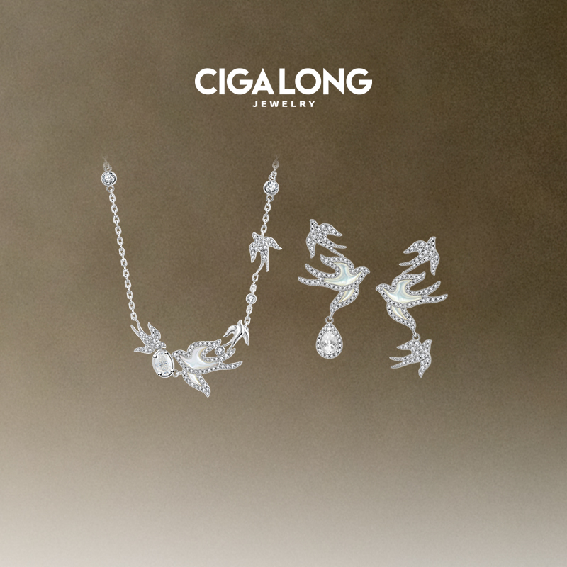 【飞燕信使徐滨】CIGALONG龙梓嘉群燕母贝项链新品新中式珠宝
