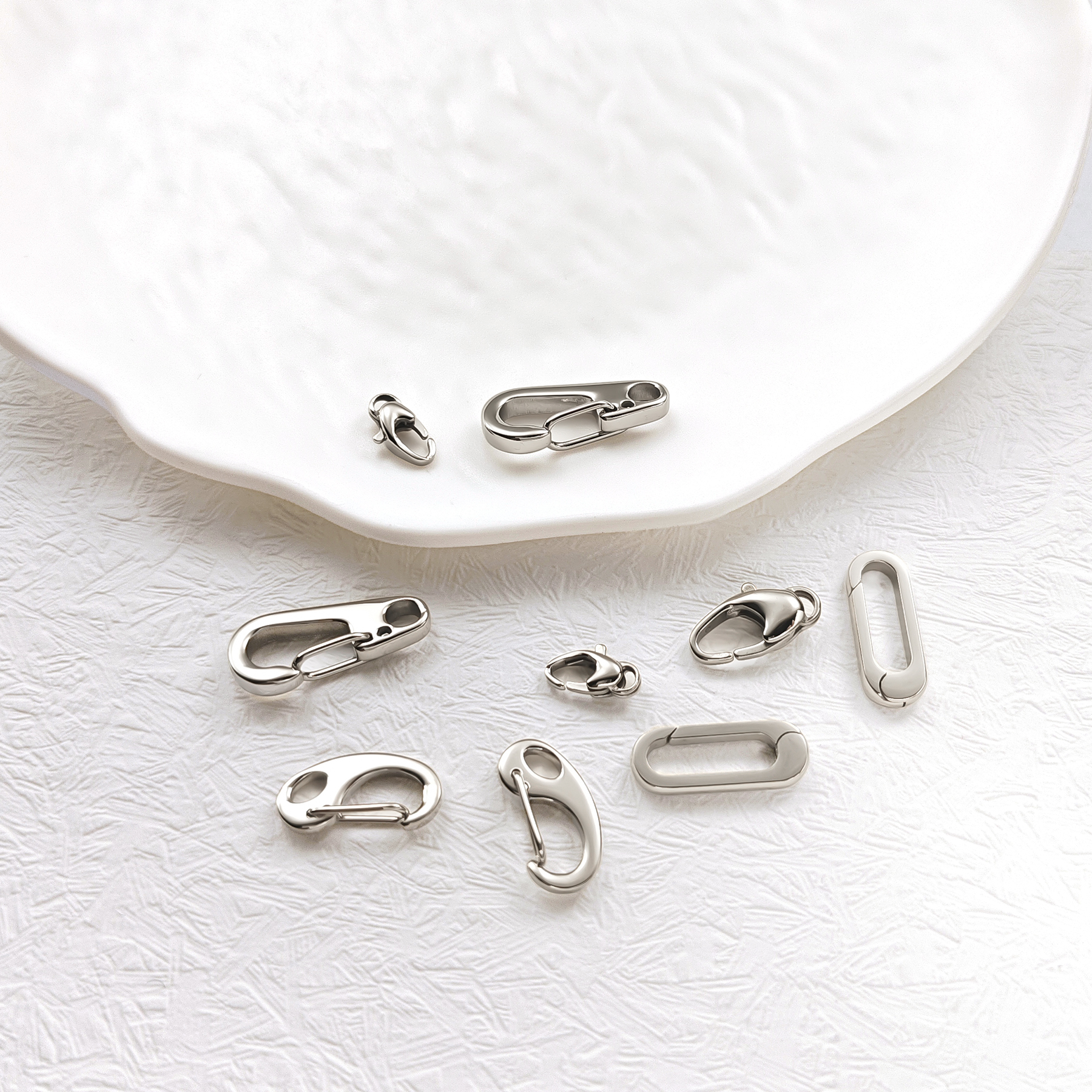 弹簧饰品扣手链项链扣户外钥匙扣