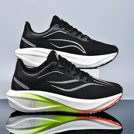 飞电5C学生碳板竞速跑鞋校园田径体育训练比赛跑步鞋4C减震运动鞋