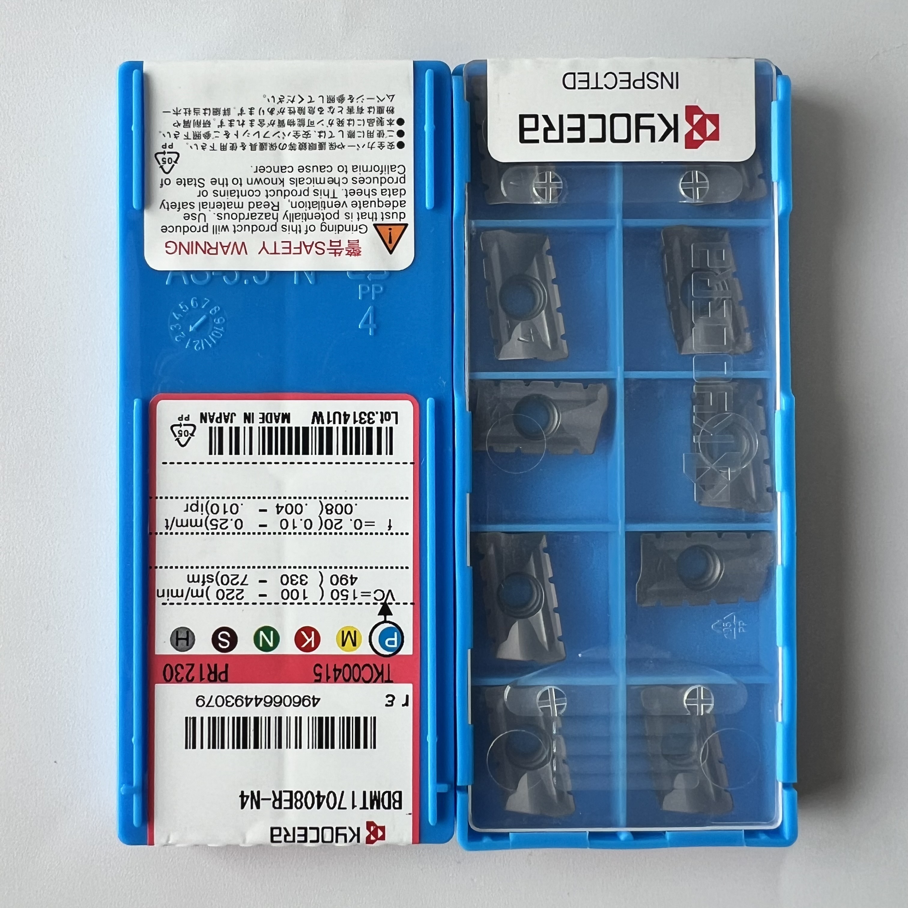 BDMT170408ER-N4 PR1230 硬质合金车刀 10Pcs
