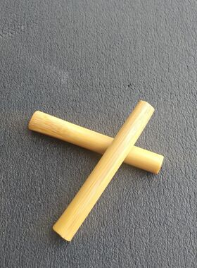 纯手工制作楠竹竹枝烟嘴细烟款家用可把玩打磨抛光竹制品