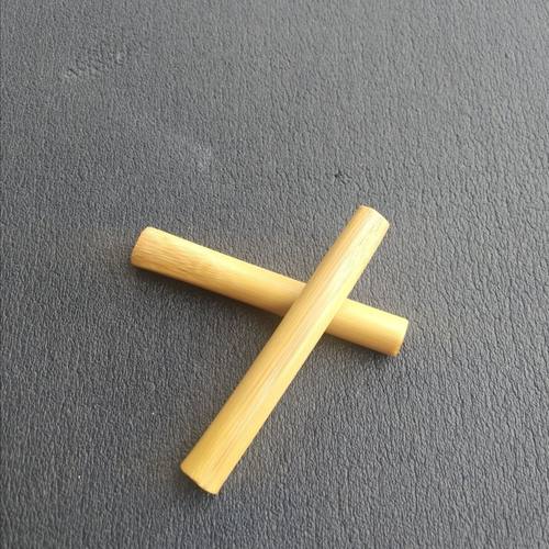 纯手工制作楠竹竹枝烟嘴细烟款家用可把玩打磨抛光竹制品