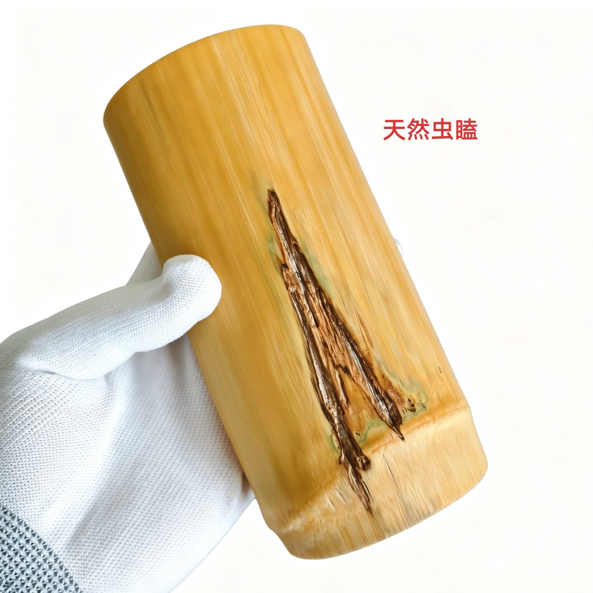 天然虫瞌楠竹老竹片竹茶则纯手工制作茶具茶道配件一物一图