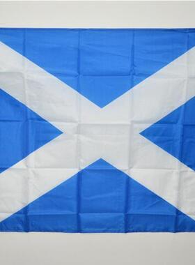世界国旗90x150cm 3x5FT 4号苏格兰区旗 涤纶旗帜 Scotland Flag