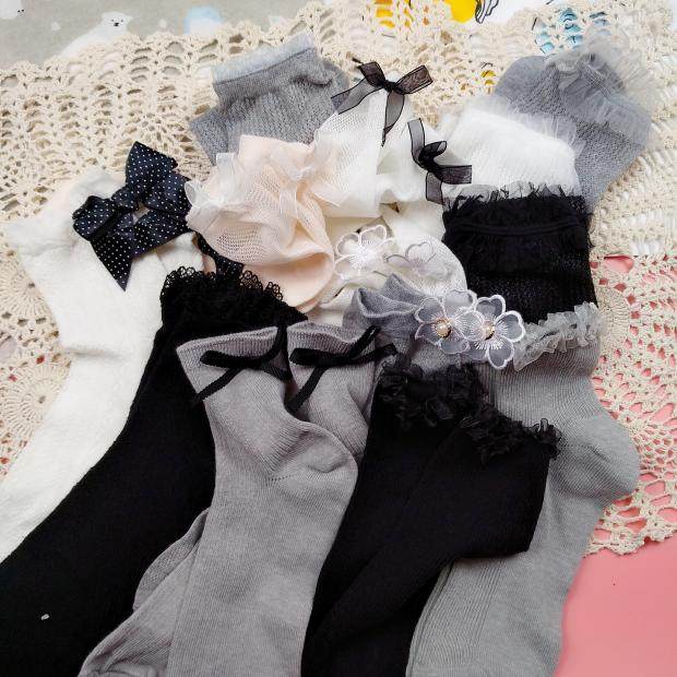 日系软妹lolita 蕾丝花边网纱透气短袜 森女风袜子在类目 女士内衣/男士内衣/家居服, 短袜/打底袜/丝袜/美腿袜中 - 来自Buy2taobao.com提供专业的淘宝代购服务