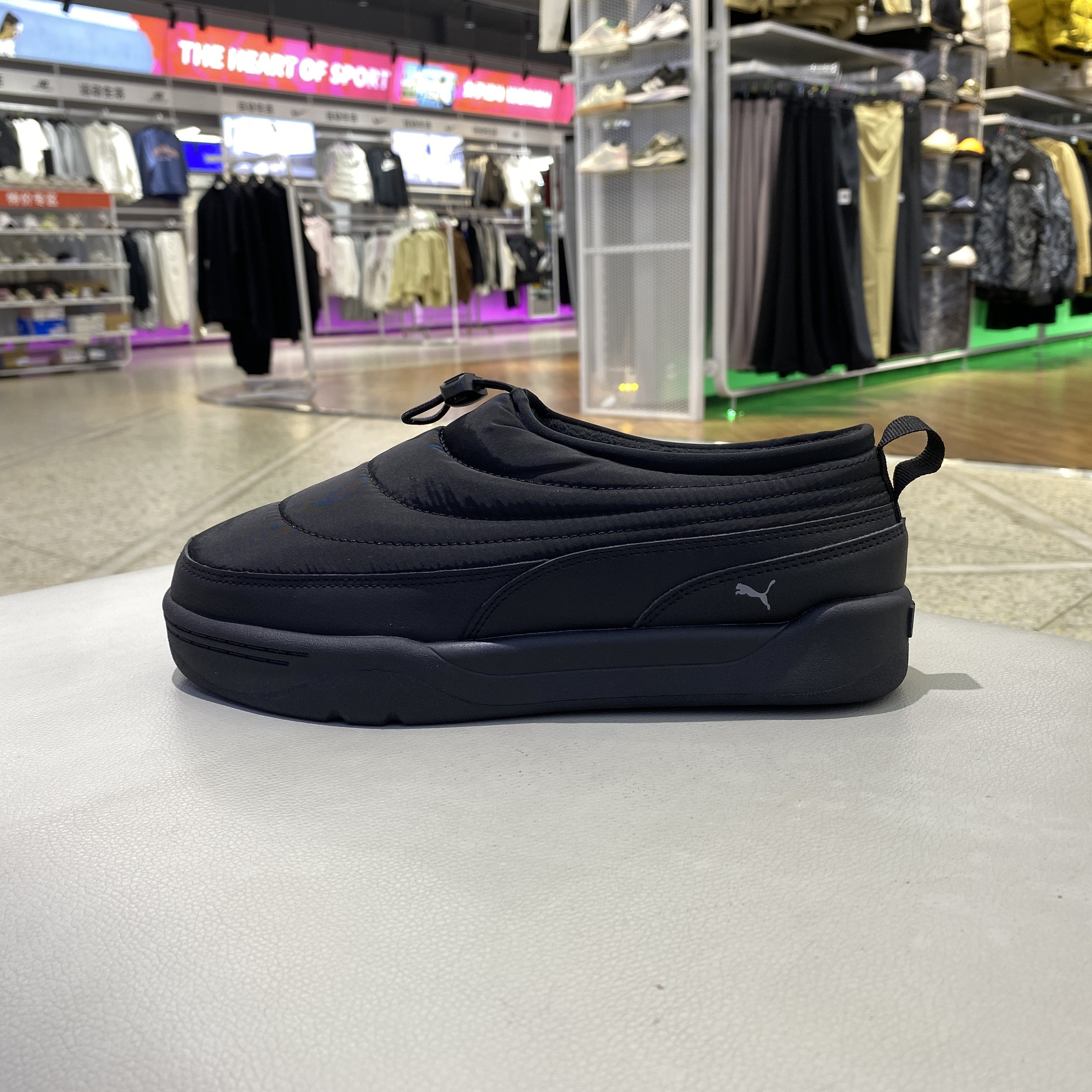 PUMA彪马休闲低帮加绒一脚蹬板鞋图片