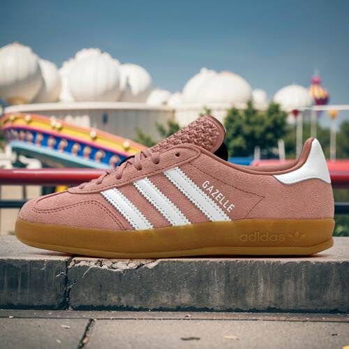阿迪达斯女鞋2025秋新款GAZELLE INDOOR德训鞋T头板鞋JS1397 1396