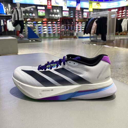 Adidas/阿迪达斯Adizero Boston 13男子低帮耐磨运动跑步鞋JS4946