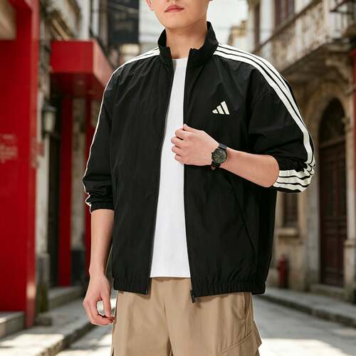 adidas/阿迪达斯男外套2026夏季新款运动型格系列梭织夹克 KR2520