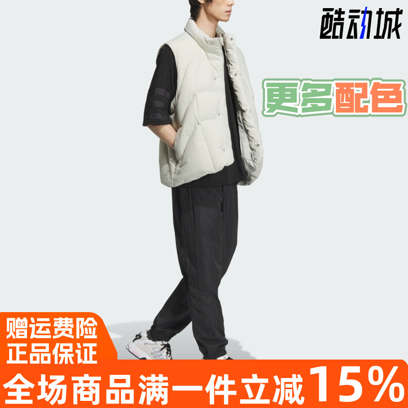 运动保暖鸭绒羽绒背心马甲