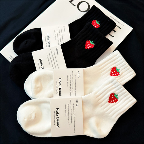 潮ins女袜纯棉男袜男生运动袜