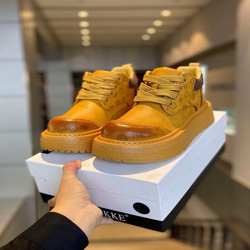 欧洲站复古切尔希烟筒短靴男士加绒保暖马丁靴立体压花快手同款鞋,流行男鞋,时尚休闲鞋,淘宝优惠券,粉丝福利购,淘宝优惠卷