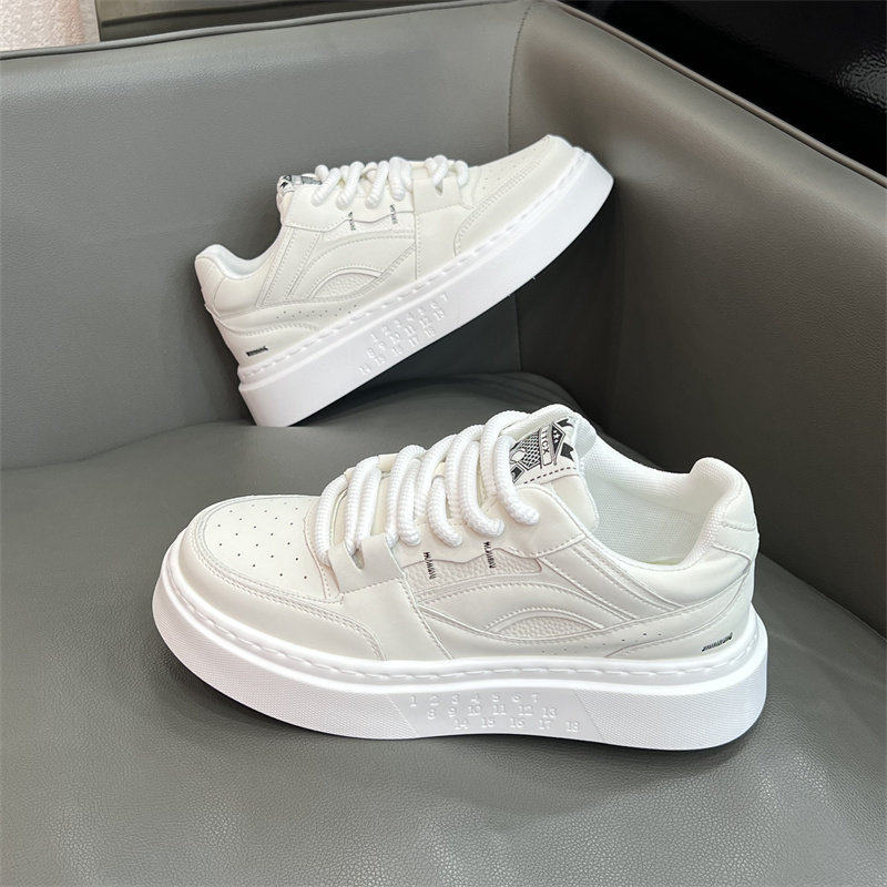 国潮板鞋男2024秋季透气小白鞋百搭厚底鞋男款低帮运动休闲鞋,运动鞋new,运动休闲鞋,淘宝优惠券,粉丝福利购,淘宝优惠卷