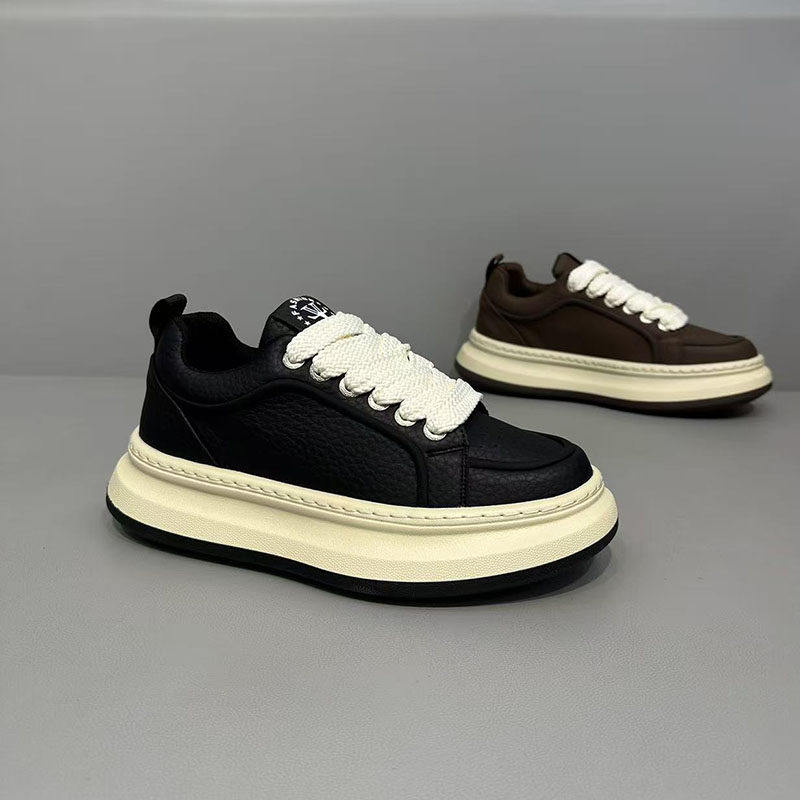 潮牌男鞋秋季老爹鞋2026新款时尚厚底板鞋欧洲站潮鞋男士运动休闲,运动鞋new,运动休闲鞋,淘宝优惠券,粉丝福利购,淘宝优惠卷