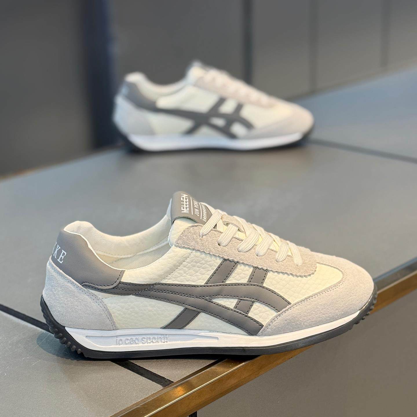 时尚阿甘鞋男2026秋冬季新款皮面拼接舒适百搭休闲鞋潮流爆款男鞋,流行男鞋,时尚休闲鞋,淘宝优惠券,粉丝福利购,淘宝优惠卷