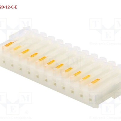 PANCON CE156F20-12-C-E 插头; 电线-板; 母; PIN:12;3.96mm;IDC