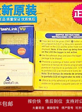 议价全新原装DeltaTrak Flashlink VU Data Logge 20741数据记录