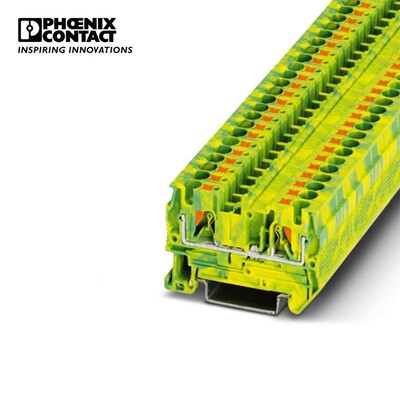 菲尼克斯接地端子4平方直插式连接凤凰端子 PT 4 PE 3211766