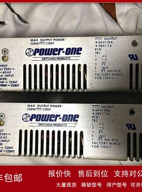 议价Power-one SPL250-1024工业开关电源+24V/10A +28V/7A现货
