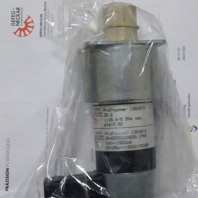 供应德国GEFEG-NECKAR电机 减速机 马达G545Z00006505