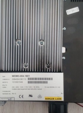 供应百格拉bergerlahr 驱动器WD3-004