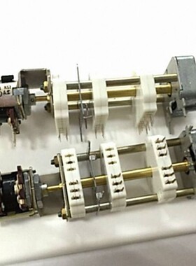 日本J-NOBLE ADR255S V8812双轴电位器1K带10档位旋转波段开关