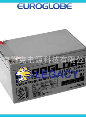 德国Euroglobe蓄电池 EG12-12 12V12AH AGM精密仪器 精密设备电池