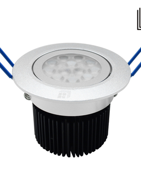 外婆的爱开孔内嵌天花灯12珠12瓦LED珠宝店铺灯壁柜灯店铺专用