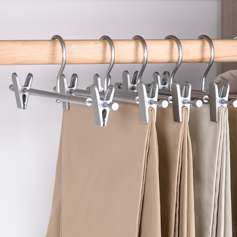 沃瑞玛裤夹实心铝合金可移动双夹