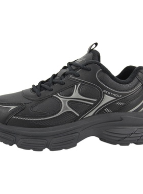 飙山狼2025冬季新款男女防水革面保暖绒二棉老爹鞋BD91560、96192