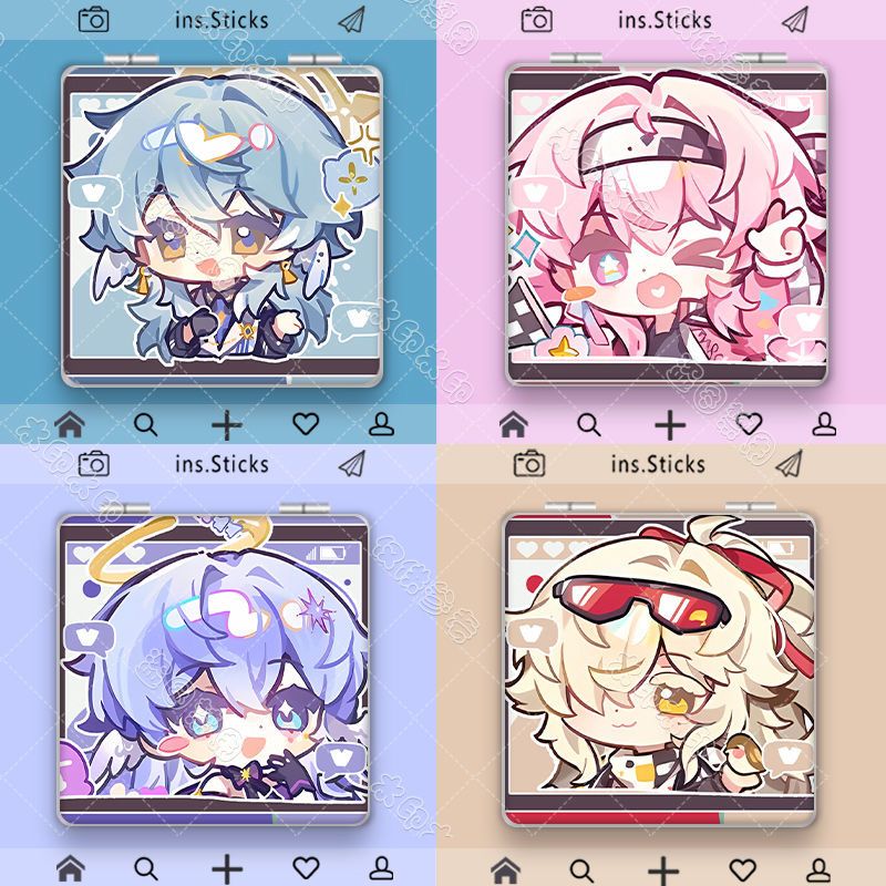 知更鸟崩铁星铁星期日周边镜子