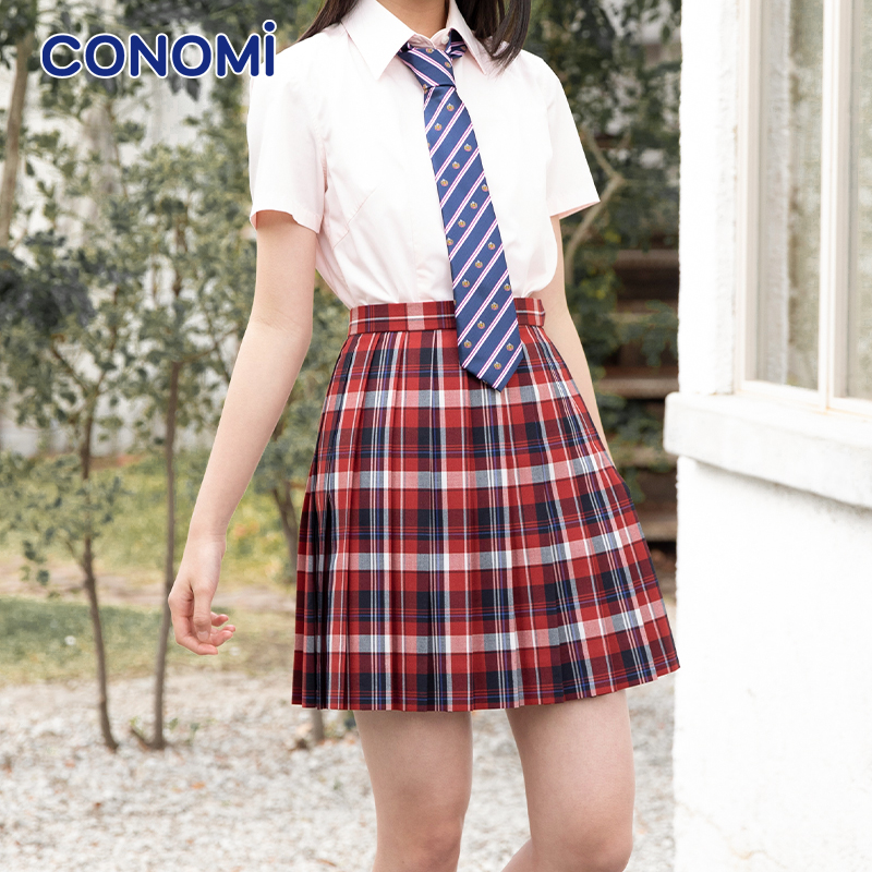 学生jk制服日系甜美风格纹软妹