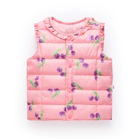 Quần áo trẻ em gái mùa đông vest cotton 2019 mẫu mới cho trẻ em mùa thu và mùa đông dày lên trong mùa xuân lớn và mùa thu Hàn Quốc của áo vest - Áo ghi lê áo gile lót lông cho bé