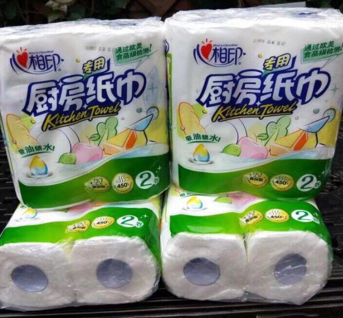 心相印厨房卷纸2卷X4提