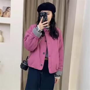 短款棉服女棉衣女款轻薄爆款2025新款韩版加厚夹棉洋气小棉袄外套