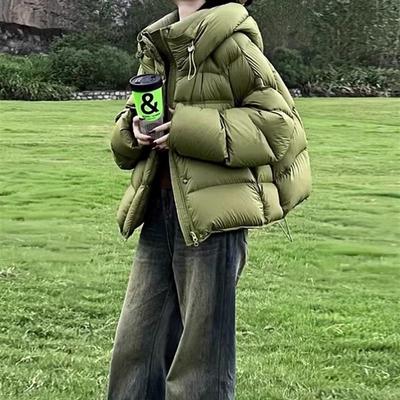 羽绒棉服女款2025新款棉衣短款冬季加厚穿搭外套超好看小个子棉袄